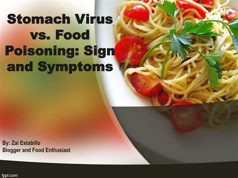 PPT - Stomach Virus vs. Food Poisoning: Sign and Symptoms PowerPoint Presentation - ID:1493026
