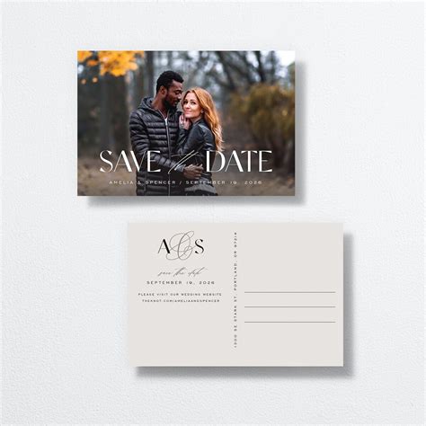 Together Save The Date Postcards | The Knot