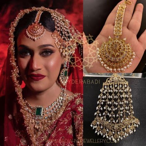 Shop jhumar jewellery | jhumar for bride at best price – Sadiahyderabadi