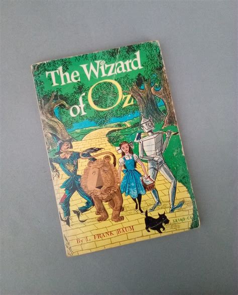 The Wizard of Oz by L. Frank Baum Vintage Scholastic Book - Etsy UK