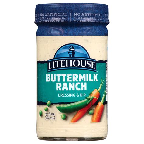 Litehouse Buttermilk Ranch Dressing - Shop Salad Dressings at H-E-B
