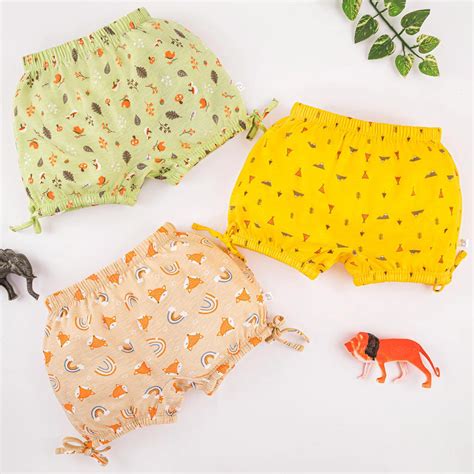 Young Girl Bloomer Pack of 3 (Woody Goody) - SuperBottoms