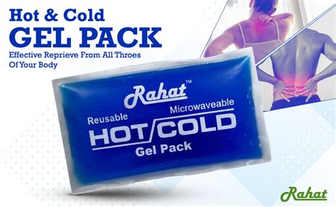 Rahat - Hot and Cold Gel Pack for RAHAT FROM PAIN through Hot/Cool ...