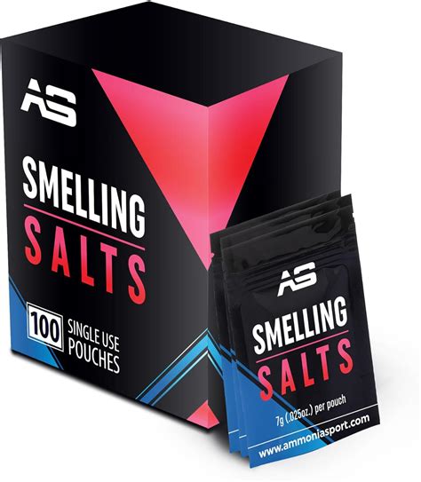 AmmoniaSport Athletic Smelling Salts - RAW - 100's of Uses Per Bottle ...