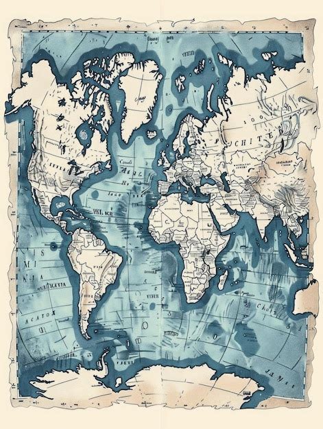 World Map Paper 的图像结果