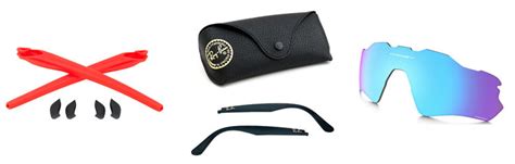 Recambios - Lentes, varillas y accesorios para reparar su gafa.