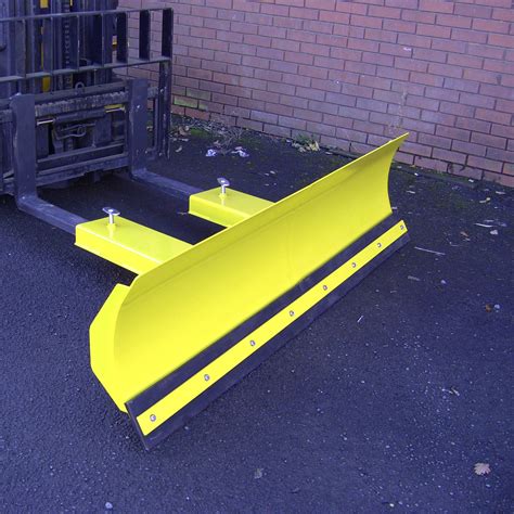 Forklift Snow Plough Attachments | UK Made | Buy Now