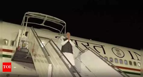 PM Modi leaves for UAE after concluding France trip | India News ...