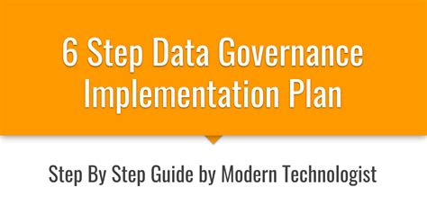 Data Governance Implementation Approach 的图像结果