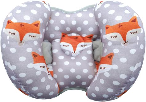 Amazon.com: KAKIBLIN 2 in 1 Baby Head Pillow with Banana Neck Pillow ...