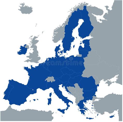 European Union Map Vector 的图像结果