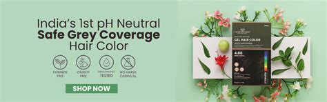 pH Neutral Hair Color India | Ammonia-Free & PPD-Free | Sacred Herbs