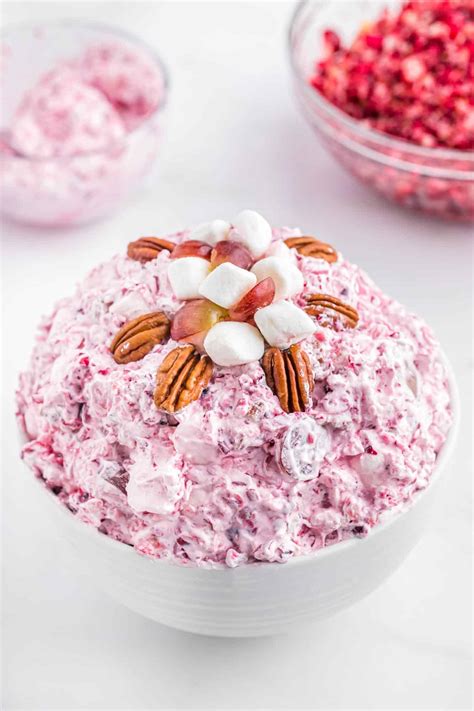 Cranberry Fluff Cool Whip Festive Cranberry Fluff Upstate Ramblings