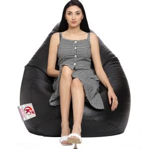 AVVANTO XXL Teardrop Bean Bag With Bean Filling Price in India - Buy ...