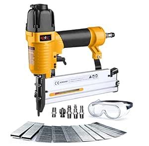 KROST 2 in 1 Brad Nailer & Stapler Machine with 18 Gauge 2 Inch Brad ...
