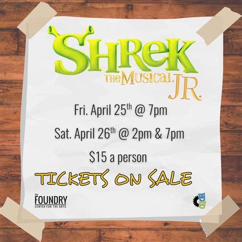 Shrek JR, 4455 Epworth Rd, Newburgh, IN 47630-9456, United States, 25 ...