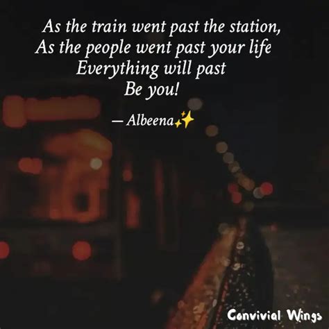 As the people went past y... | Quotes & Writings by Albeena | YourQuote