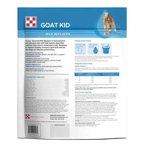 Purina® Goat Kid Milk Replacer | Ship to Home – Purina Animal Nutrition