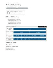 Image result for Subnetting Tutorial PDF