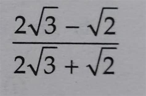 Rationalise the denominators of: ... - Brainly.in
