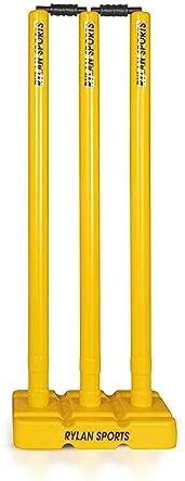 Buy Boldfit Cricket Stumps with Stand Cricket Kit Plastic Wickets for ...