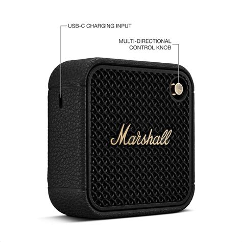 Marshall Willen II Portable Bluetooth Speaker with 17+ Hours of ...