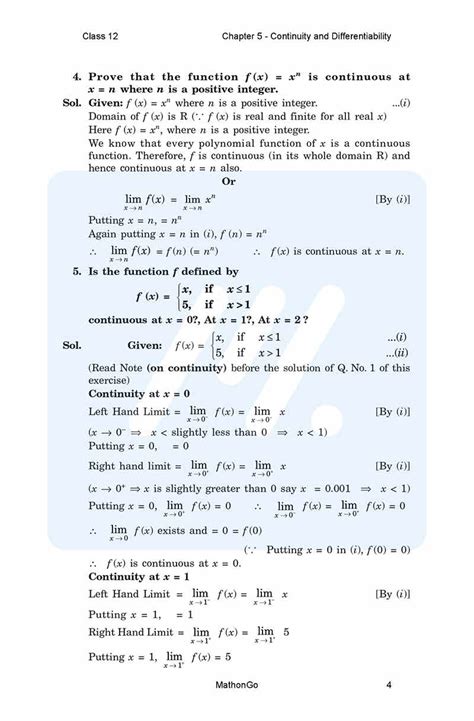 Image result for Class 12 Maths Chapter 5