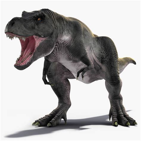T Rex Roaring Animated Rigged 3D Model $159 - .max - Free3D