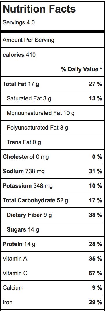 One Pot Summer Vegetable Lasagna Nutrition Facts   Making  