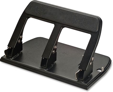 Amazon.com : Office mate Heavy Duty 3 Hole Punch with Padded Handle, 40 ...