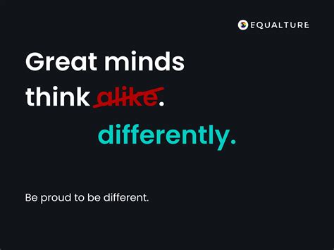 Great Minds Think Alike