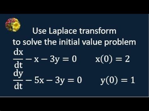 Image result for Diffeential Eqations Using Laplce Transformation