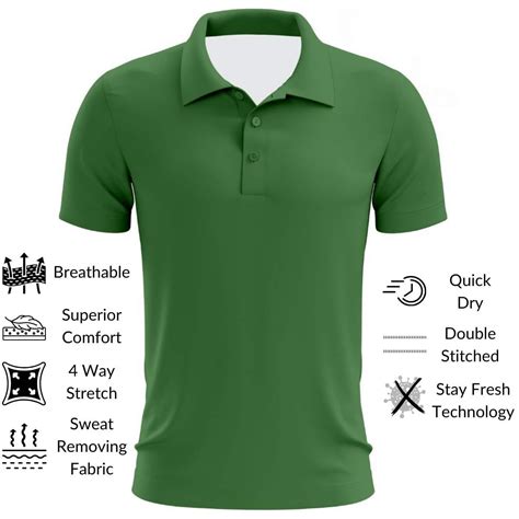 Fairway Green Golf Polo Pre Order
