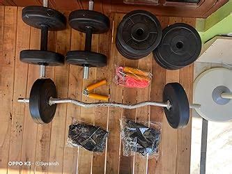 Buy StarX Star X 30 Kg Home Gym Combo with 3Ft Curl Rod with Dumbbells ...