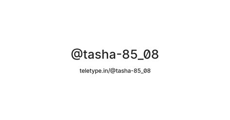 @tasha-85_08 — Teletype