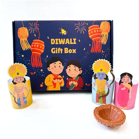 The Curious Bees - Diwali Gift Box | 4 Activities Included | Craft Kit ...