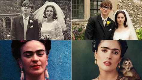 Las 10 mejores transformaciones de actores en personajes reales