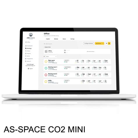 Space CO2 Mini: Indoor Air Quality Monitor 4-Pack – CO2 Meter