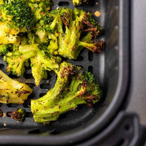 Air Fryer Frozen Broccoli Recipe - From My Pantry