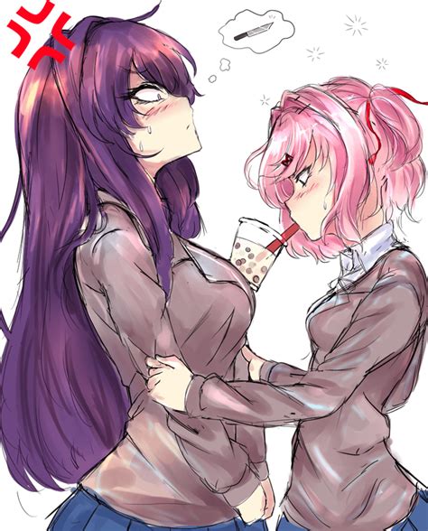 Yuri and Natsuki [doki doki literature club] : r/wholesomeyuri