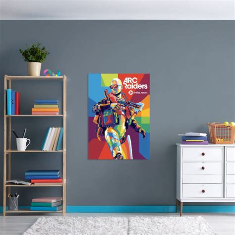 Arc Raiders “Enlist. Resist.” Poster - ARC Raiders Merchandise