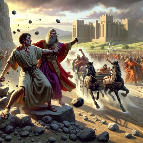 2 Chronicles 10:18 Artwork | Bible Art