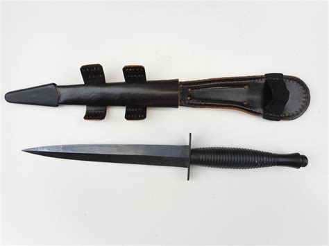 WWII ERA FAIRBAIRN SYKES DAGGER WITH SHEATH