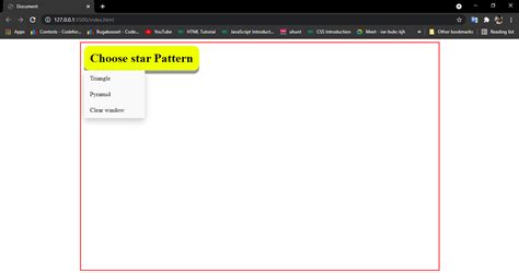 Image result for Star Pattern Using While Loop in JavaScript