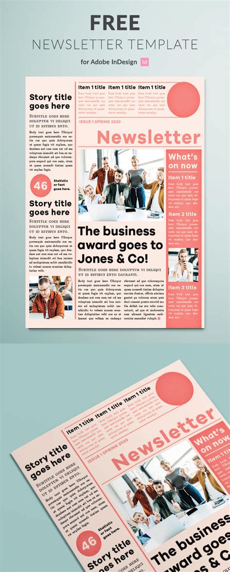 Image result for Newsletter Templates InDesign
