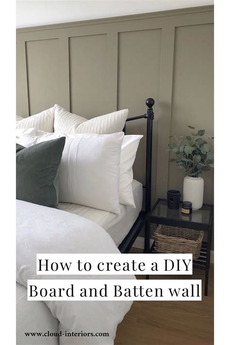 How to create DIY Board and Batten wall panelling | Interior Design ...