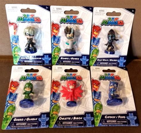 Just Play 6 PJ Masks Figures Gekko Catboy Romeo Luna Girl India | Ubuy