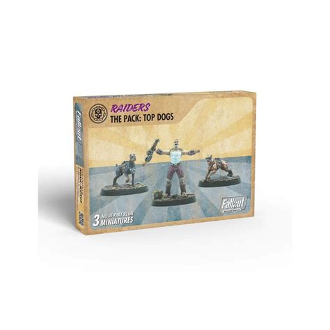 Buy Fallout: Wasteland Warfare - Raiders - Pack Top Dogs - Modiphius ...