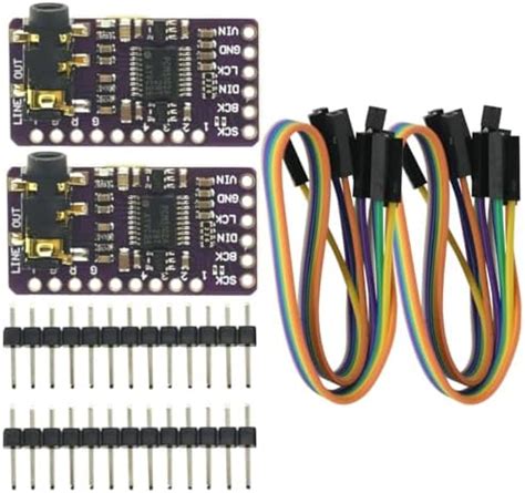 2Pcs IIS PCM5102 PCM5102A AUX Stereo Digital Audio I2S DAC Decoder ...