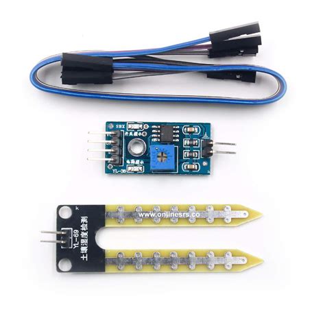 Humidity Detection Module Soil Hygrometer Moisture Water Sensor Soil ...